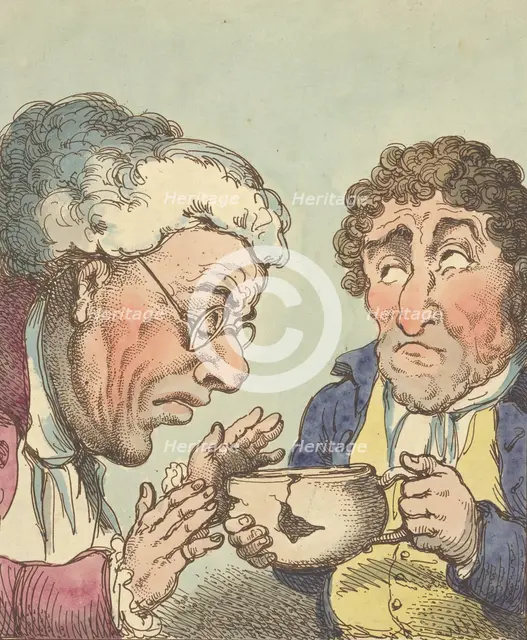 Veneration, 1800., 1800. Creator: Thomas Rowlandson.