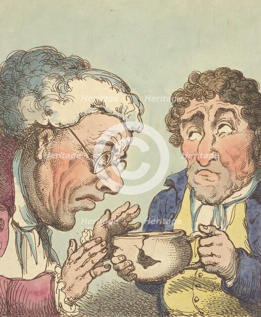 Veneration, 1800., 1800. Creator: Thomas Rowlandson.