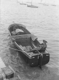 Venetia's Wolseley motor launch, 1914. Creator: Kirk & Sons of Cowes