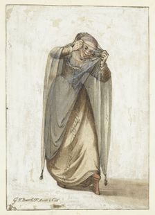 Venetian Courtisane, c.1660-c.1687. Creator: Gerard ter Borch I