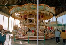 Venetian Carousel, North Pier, Blackpool, Lancashire, 1999. Artist: P Williams