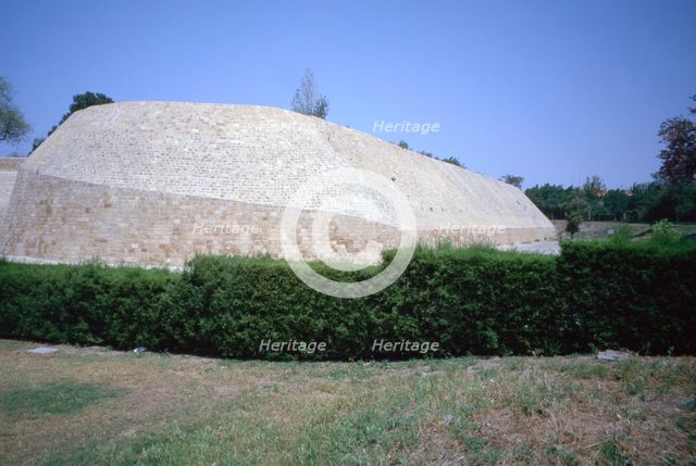Venetian bastion, Nicosia, Cyprus, 2001. Creator: Vivienne Sharp.