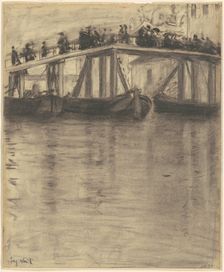 Venetian Bridge, c. 1900-1920. Creator: Eugene Laurent Vail