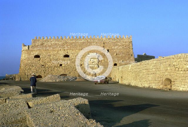 Venetian fortress in Heracleion, 16th century. Artist: Unknown