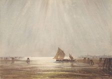 Venetian fishing boat, n.d.. Creator: Felix Francois Georges Philibert Ziem
