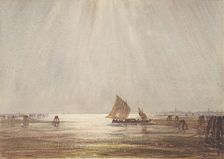 Venetian fishing boat, n.d.. Creator: Felix Francois Georges Philibert Ziem