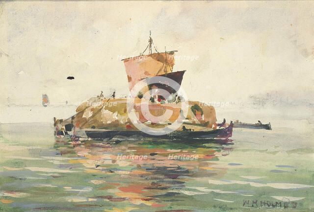 Venetian Freight Boats, n.d. Creator: William Henry Holmes.