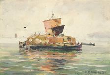 Venetian Freight Boats, n.d. Creator: William Henry Holmes