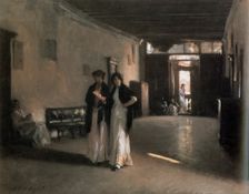 Venetian Interior, c1881-1882. Creator: Sargent, John Singer (1856-1925)