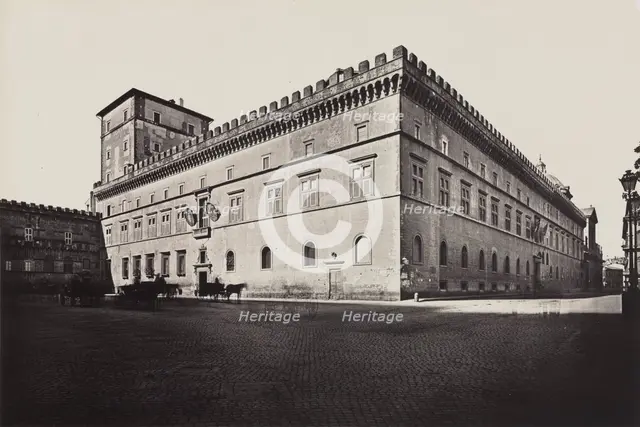 Venetian Palace, c. 1870s. Creator: James Anderson (British, 1813-1877).