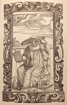Venetian woman. From: De gli habiti antichi et moderni. Artist: Vecellio, Cesare (1521-1601)