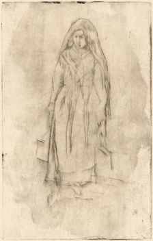 Venetian Water-Carrier, 1879/1880. Creator: James Abbott McNeill Whistler