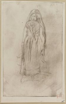 Venetian Water Carrier, 1879-1880. Creator: James Abbott McNeill Whistler