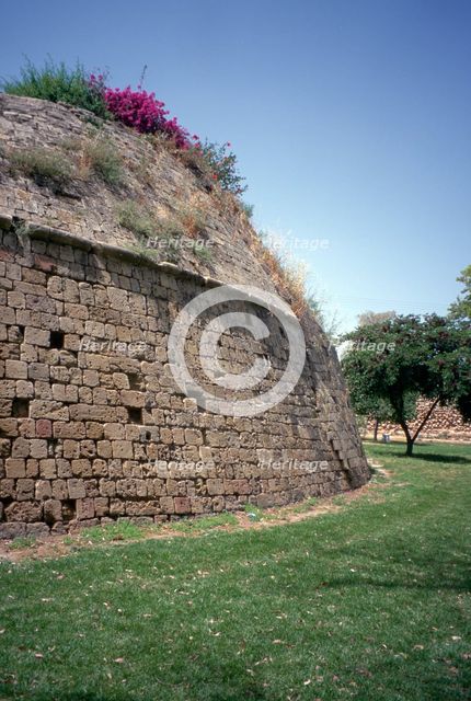 Venetian walls, Nicosia, Cyprus, 2001.  Creator: Vivienne Sharp.
