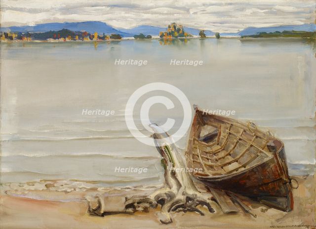 Venevanhus, 1924. Creator: Akseli Gallen-Kallela.