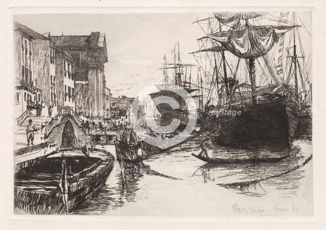 Venice, 1880. Creator: Otto H. Bacher (American, 1856-1909).