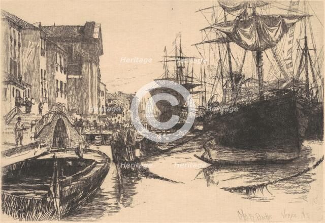 Venice, 1880. Creator: Otto Henry Bacher.