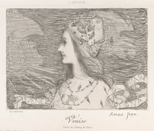 Venice , 1892. Creator: Edmond François Aman-Jean (French, 1858-1936); Lemercier