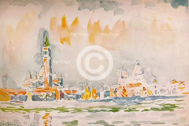 'Venice', 1906. Artist: Paul Signac.