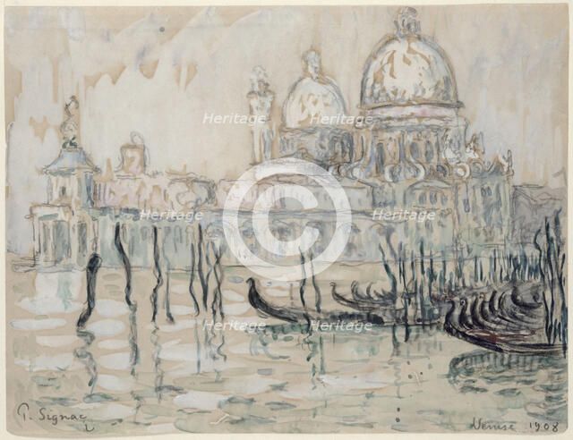 Venice, 1908. Creator: Signac, Paul (1863-1935).