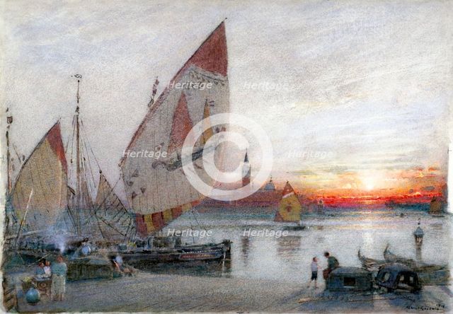 'Venice', 1910. Artist: Albert Goodwin