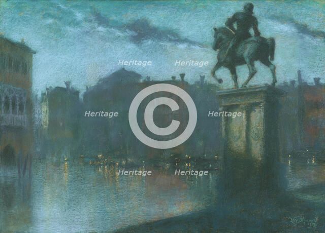 Venice, 1912. Creator: Lévy-Dhurmer, Lucien (1865-1953).