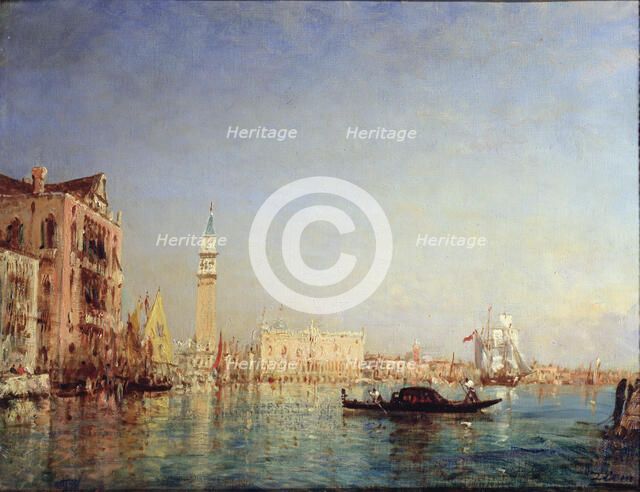 'Venice', 19th century. Artist: Felix Francois Georges Philibert Ziem