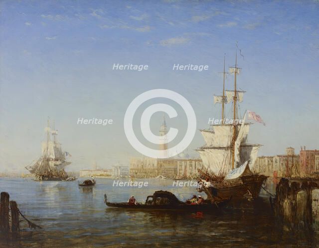 Venice, Morning, c1864. Creator: Felix Francois Georges Philibert Ziem.