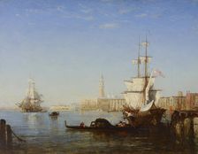 Venice, Morning, c1864. Creator: Felix Francois Georges Philibert Ziem