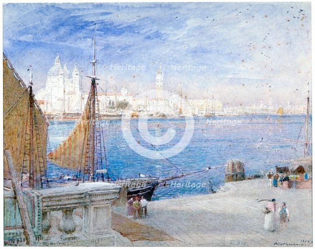 'Venice, before the Campanile fell', 1903. Artist: Albert Goodwin