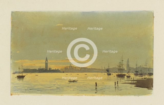 Venice, c1851. Creator: Carl Theodor Reiffenstein.