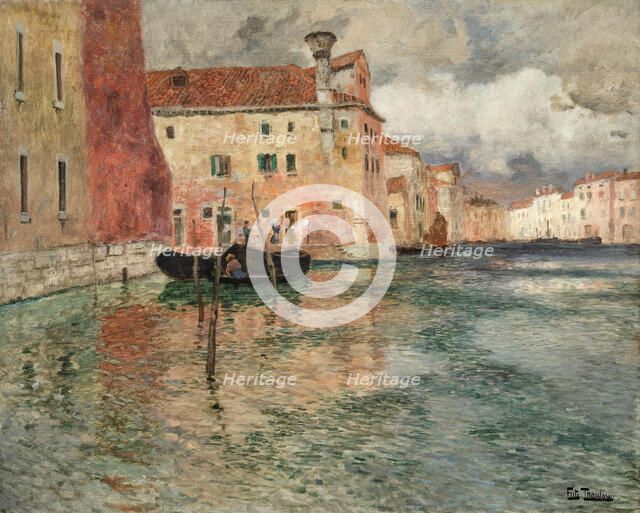 Venice, c1899. Creator: Thaulov, Fritz (1847-1906).