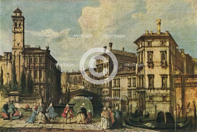 'Venice: Entrance to the Cannaregio', c19th century. Artist: Unknown.