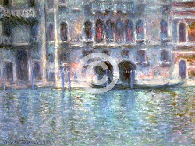 'Venice, Palazzo Da Mula', 1908. Artist: Claude Monet