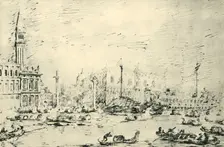 Venice: The Bacino di San Marco on Ascension Day 1729 (1943). Creator: Canaletto