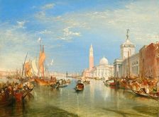 Venice: The Dogana and San Giorgio Maggiore, 1834. Creator: JMW Turner