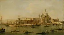 Venice: The Dogana and Santa Maria della Salute. Creator: Workshop of Francesco Guardi (Italian, Venice 1712-1793 Venice)