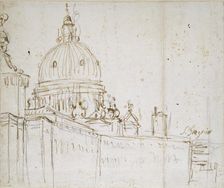 Venice: The Dogana di Mare and S. Maria della Salute, mid 18th century. Artist: Canaletto