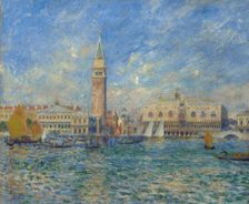 Venice, The Doge's Palace, 1881. Creator: Pierre-Auguste Renoir
