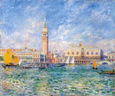 Venice, (The Doge's Palace) 1881. Artist: Pierre-Auguste Renoir