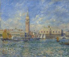 Venice, The Doge's Palace, 1881. Creator: Pierre-Auguste Renoir
