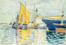 Venice-The Giudecca, 1903. Creator: Henri-Edmond Cross