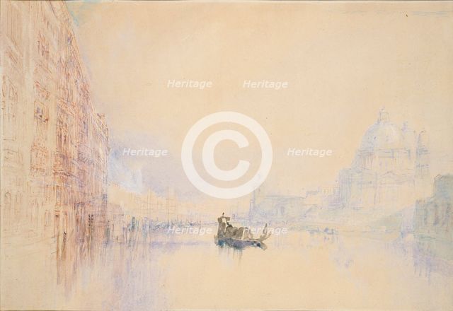 Venice: the Grand Canal, 1840. Artist: JMW Turner.