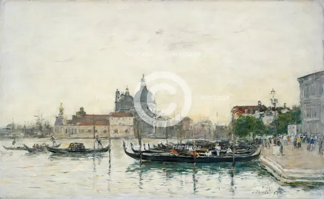 'Venice, the Molo', 1895.
