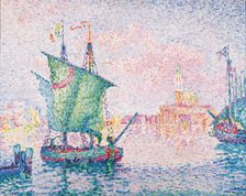 Venice, The Pink Cloud, 1909. Artist: Signac, Paul (1863-1935)