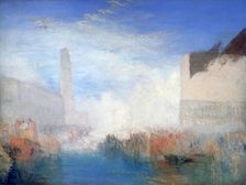 Venice, the Piazzetta with the Ceremony of the Doge Marrying the Sea c1835. Artist: JMW Turner