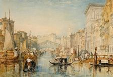 Venice: The Rialto, 1820-1821. Creator: JMW Turner