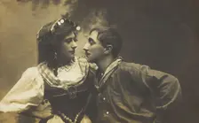Venie Clements and Bert Edwards acting in "La danse des Apaches", c1910. Creator: Unknown