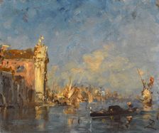 Venise, l'église des Gesuati, between 1870 and 1880. Creator: Felix Francois Georges Philibert Ziem