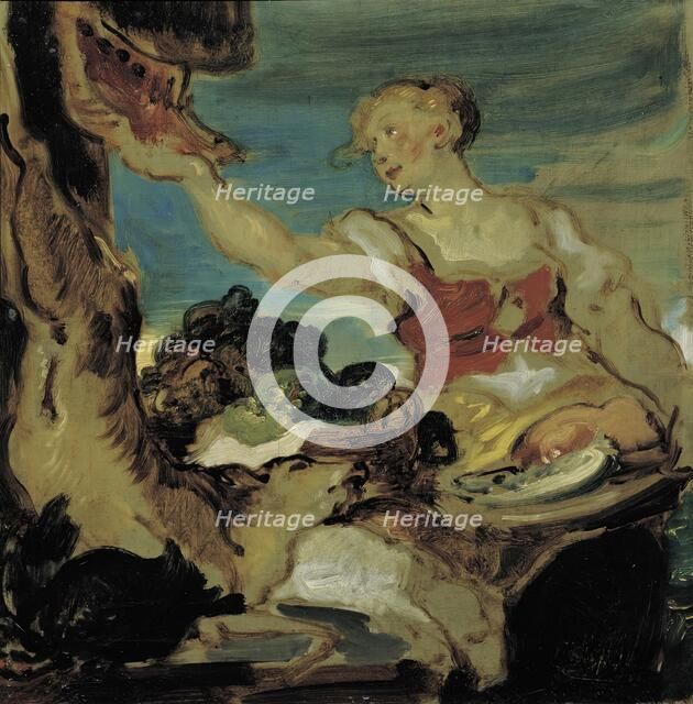 Venison seller, c1880/1885. Creator: Hans Canon.